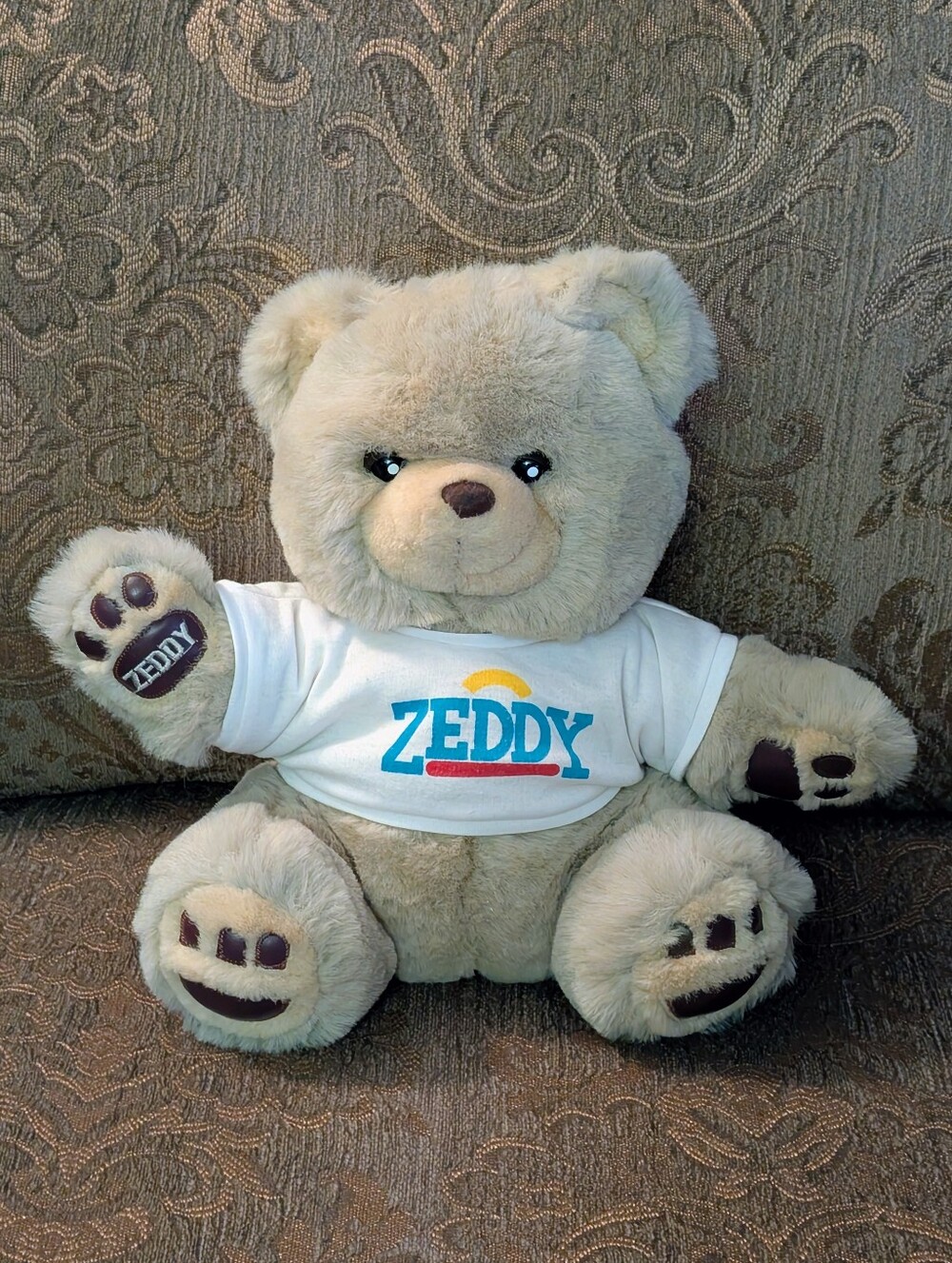Vintage Zeddy Zellers Mascot Bear